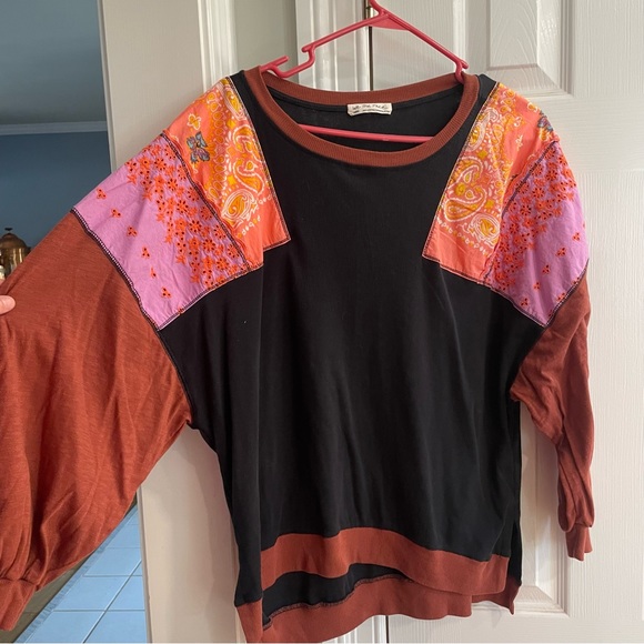 Free people abstract top - Picture 2 of 7